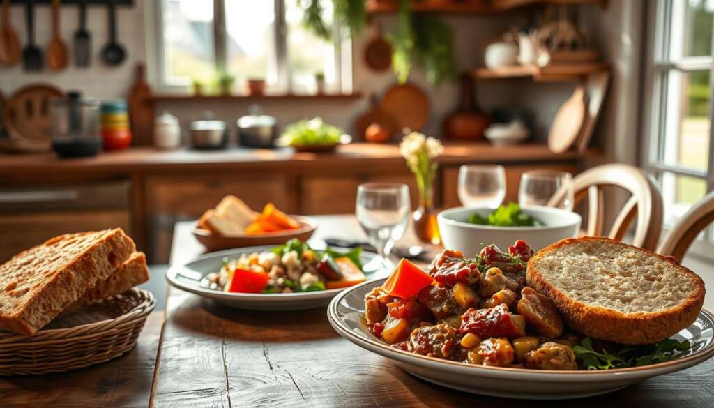 Hausmannskost und moderne Ernährung