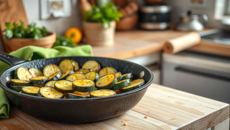 Zucchini in der Pfanne anbraten – Tipps & Tricks