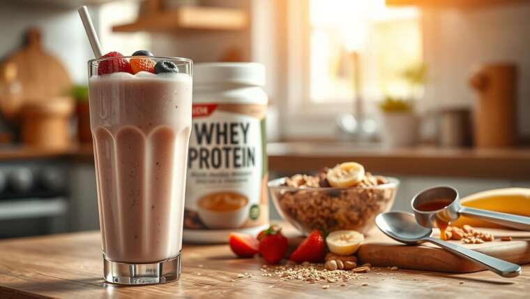 Whey Protein Mix-Ideen: Shakes, Müsli & mehr