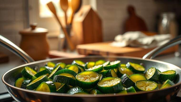 Zucchini in der Pfanne zubereiten: Einfach & Lecker